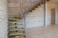 Деревянные лестницы - Столярные работы в Курске 06