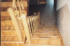 Деревянные лестницы - Столярные работы в Курске 11