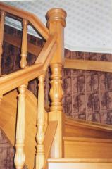Деревянные лестницы - Столярные работы в Курске 30